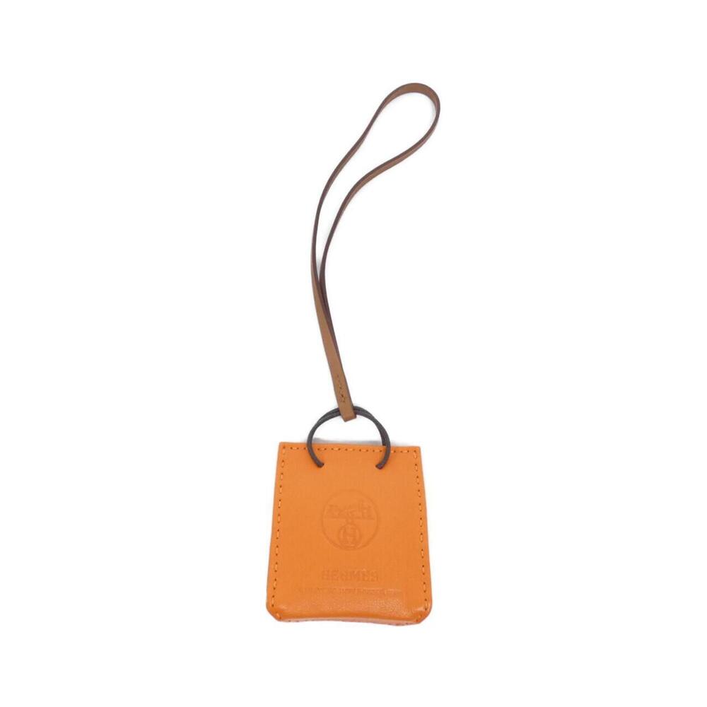 Hermes Sac Orange Accessory Bag Charm 079065CA